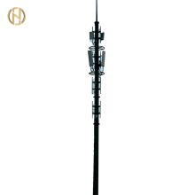 High Quality Galvanized Monopole Steel Mobile Communication Tower